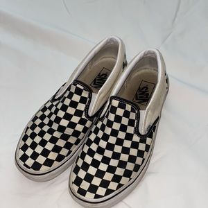 Checkered Vans